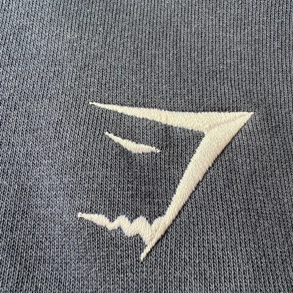 Gymshark Crest Hoodie Navy Blue Size Large - Picture 7 of 15